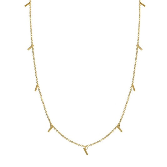 Multi Bar Layering Necklace
