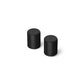 BruMate -ERA MAGNETIC STRAW COVER | BLACK | 2-PACK