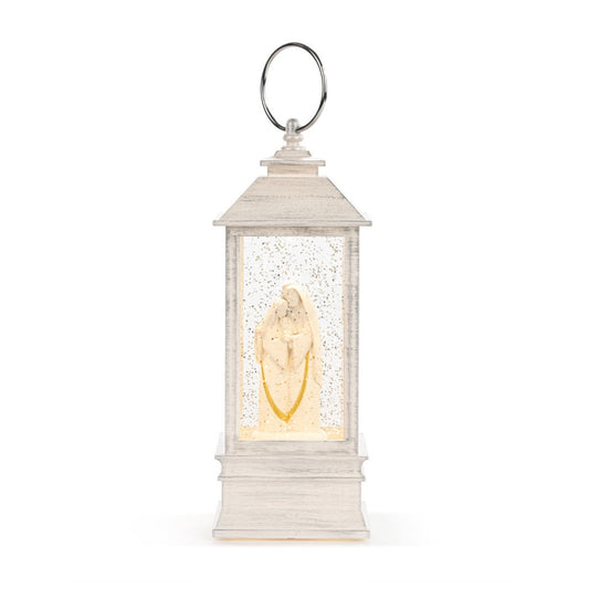 Lit Musical Holy Family Lantern