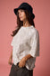 Camo Ribbed Loose Fit Ribbed Shirt