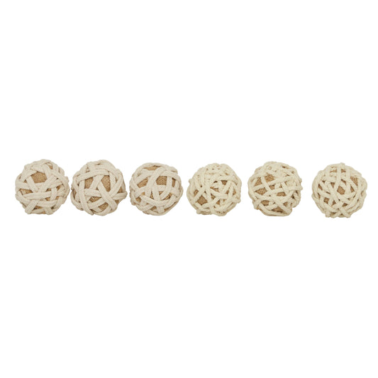 Jute Rope Woven Decorative Ball Orbs