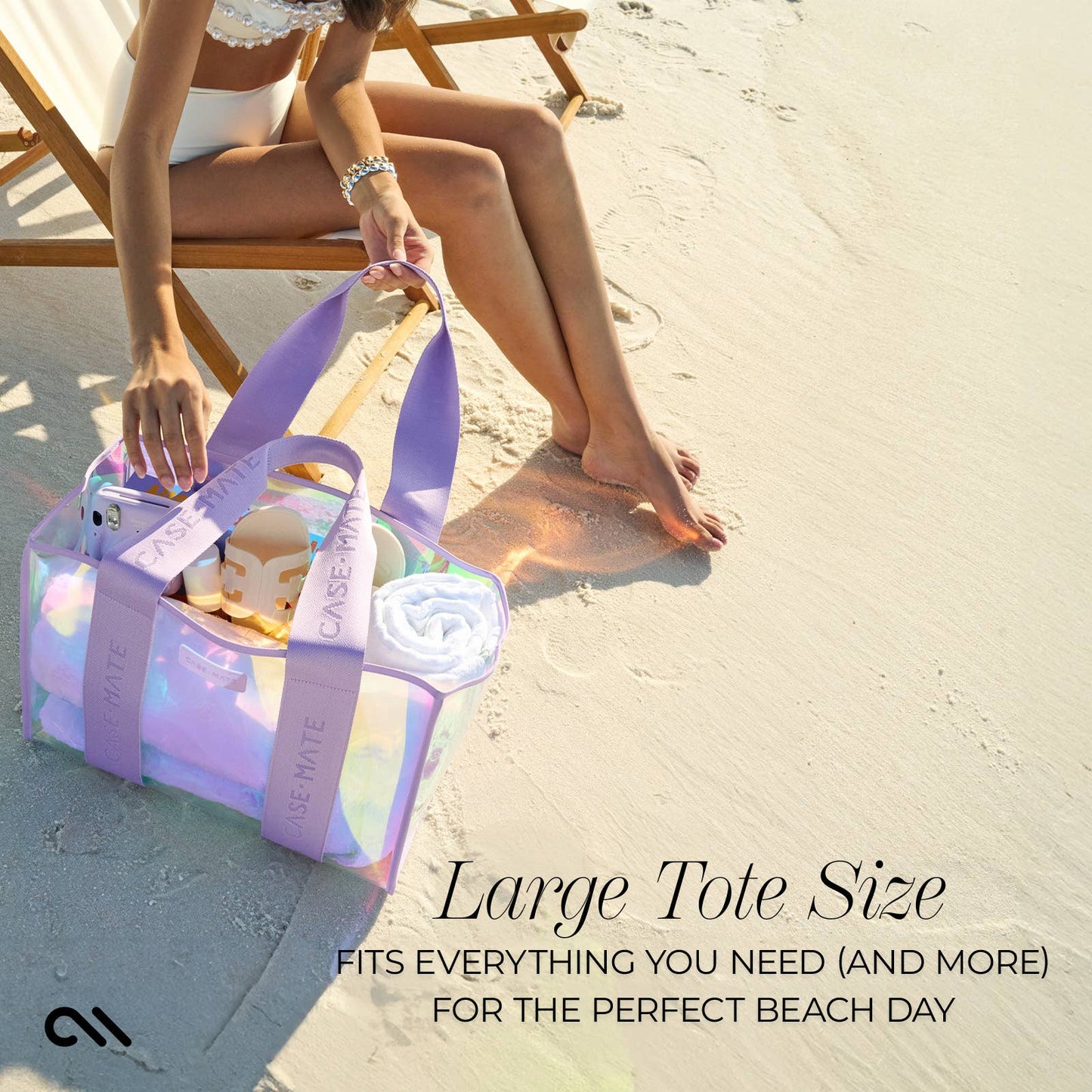 Case-Mate Soap Bubble Beach Tote Shoulder Bag