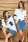 Wave Rib Contrast Top
