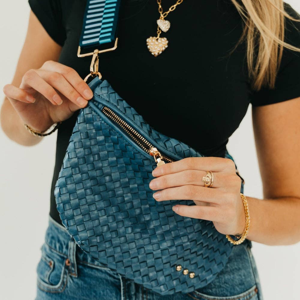 Westlyn Woven Bum Bag Wholesale -Brown