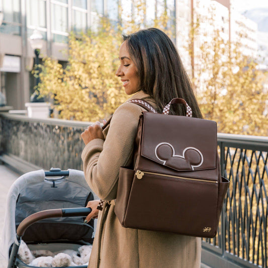 Freshly Picked Disney Mocha Mickey Mouse Classic Backpack