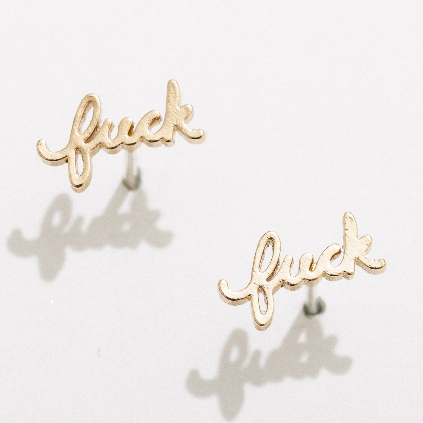 Fuck Stud Earring