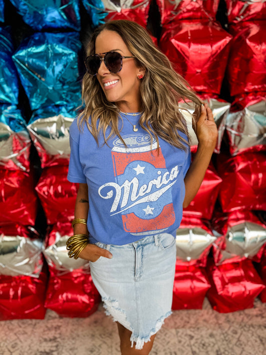 Merica Can Tee