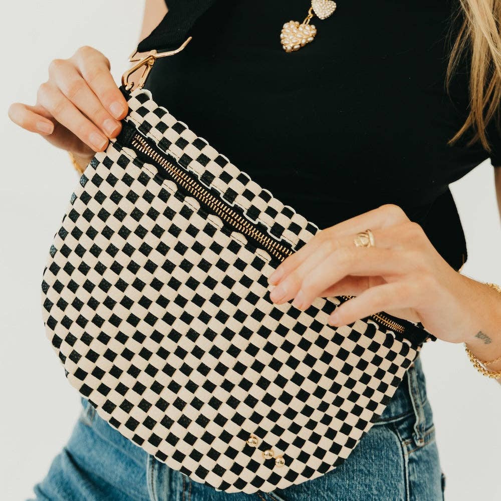 Westlyn Woven Bum Bag Wholesale -Brown