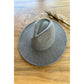 Classic Wide Brim Felt Primium Hat : Taupe