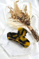 Mini French Claw Tortoise Shell Acetate Hair Clip: Aqua