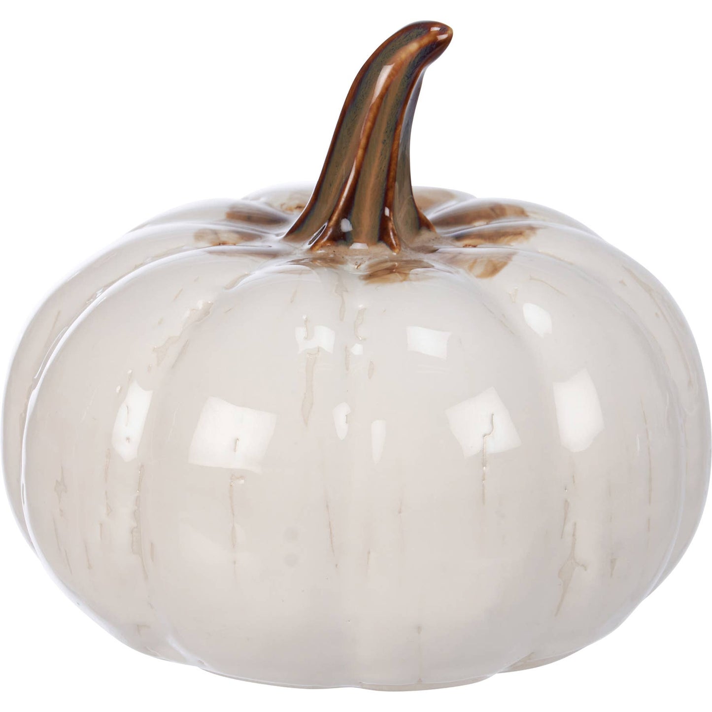 Tall Glazed Pumpkin