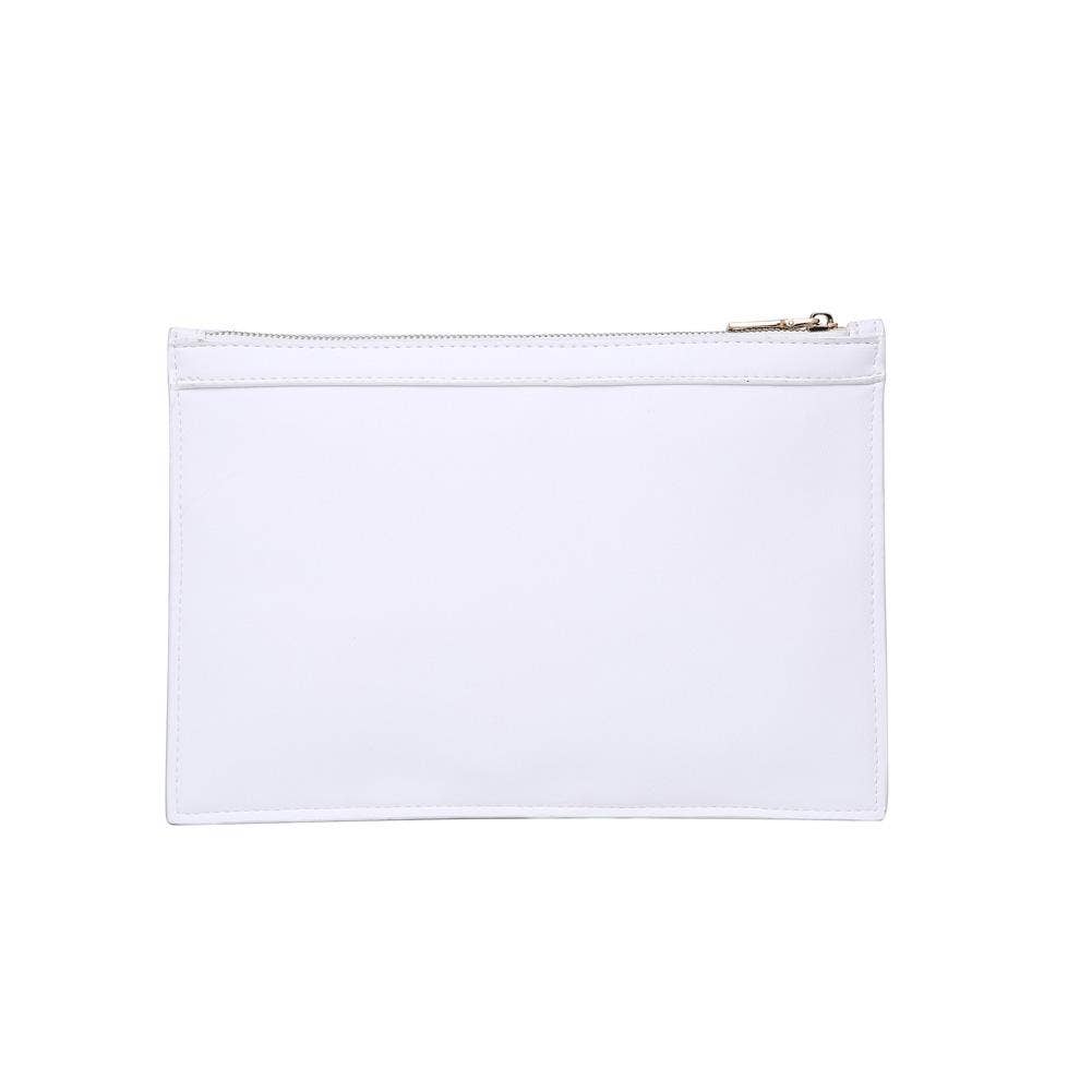 Frenchie Clutch: White