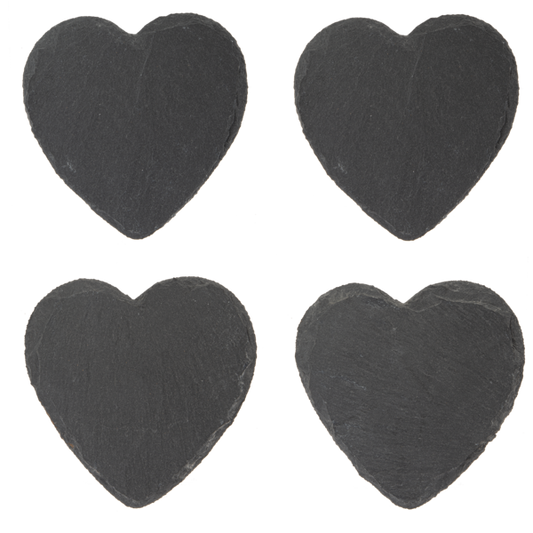 Slate Heart Coasters