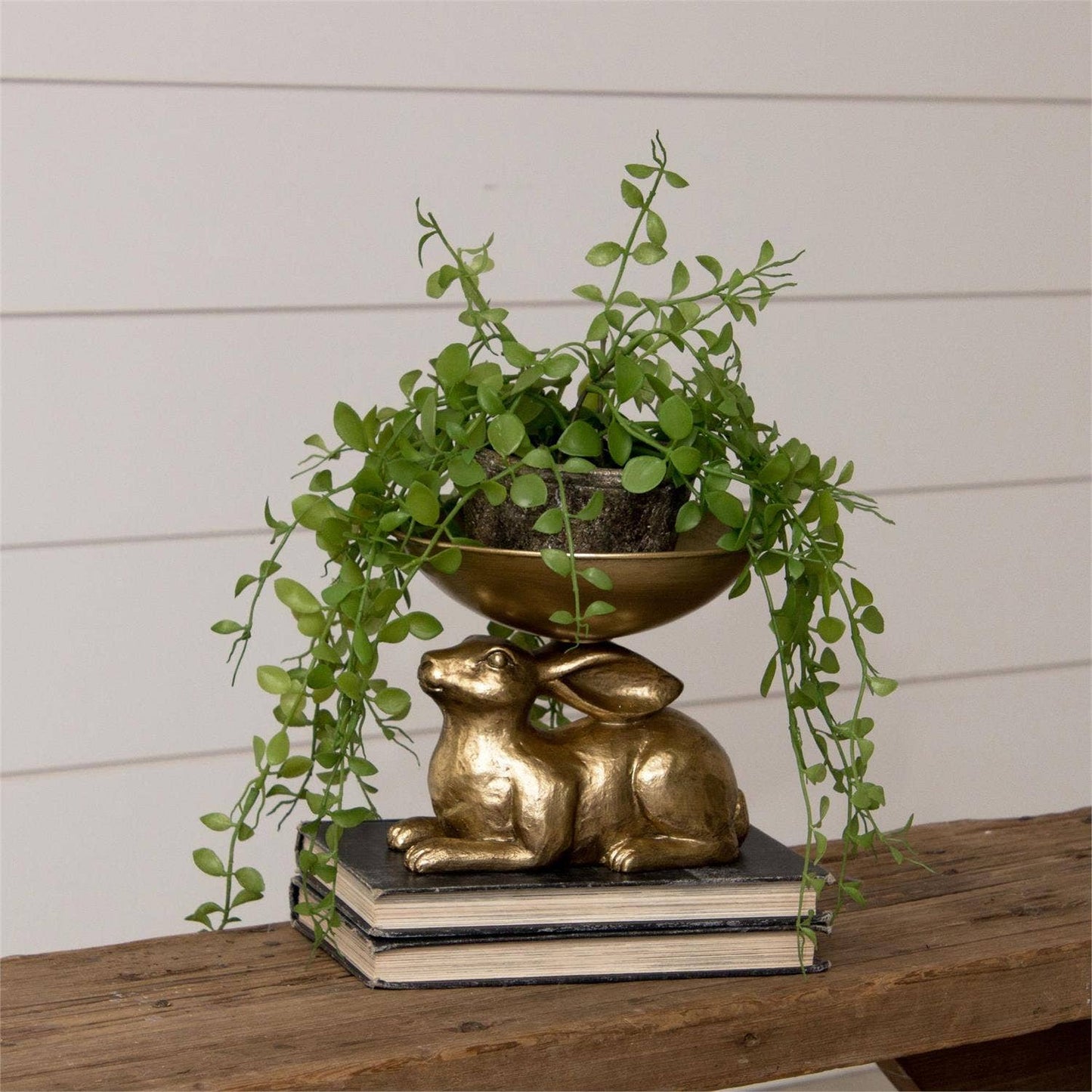 Rabbit Bowl Figurine