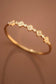 18K Gold Plated Waterproof Stainless Steel Bangle - 7726: S0OX3T7726