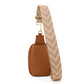 The Harlow |  Sling Bag with Chevron Strap