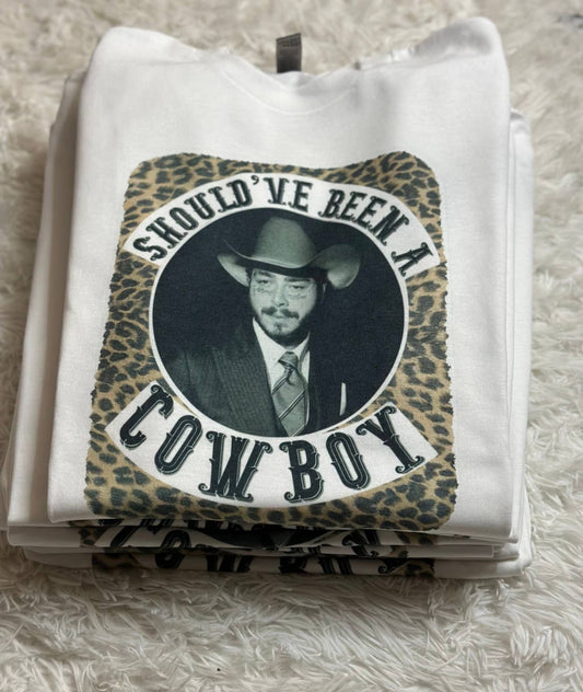 Should've been a cowboy - Post Malone tee