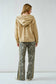 Leopard Slouchy Straight Jeans