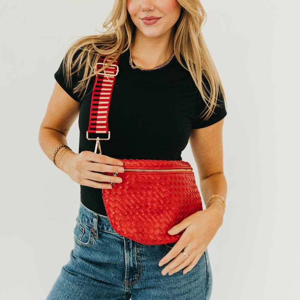 Westlyn Woven Bum Bag Wholesale -Brown