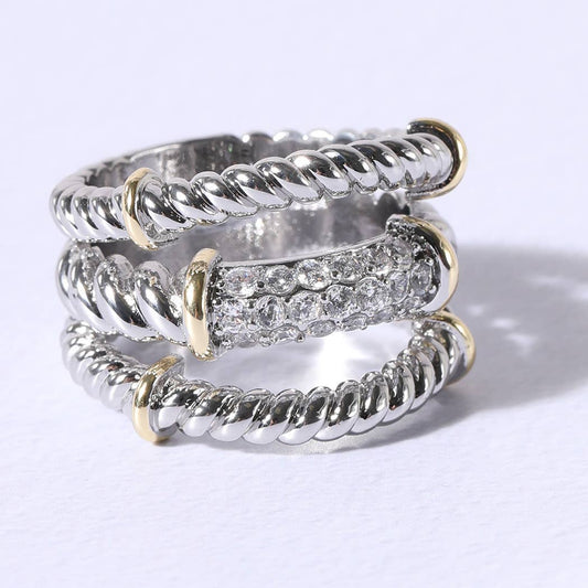 Cubic Zirconia Band Ring