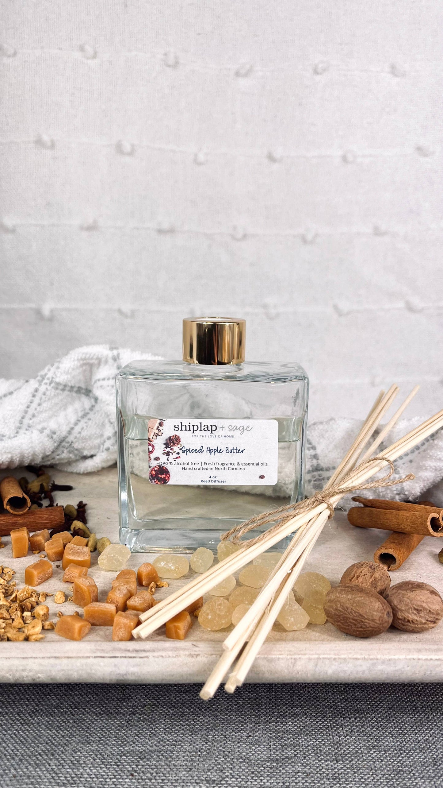 Spiced Apple Butter - Reed Diffuser