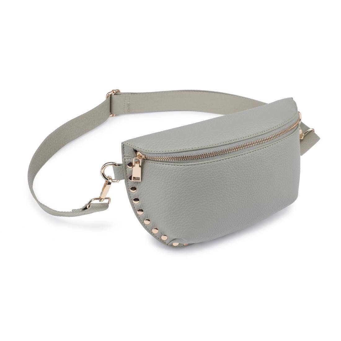 Gizelle Belt Bag: Stone