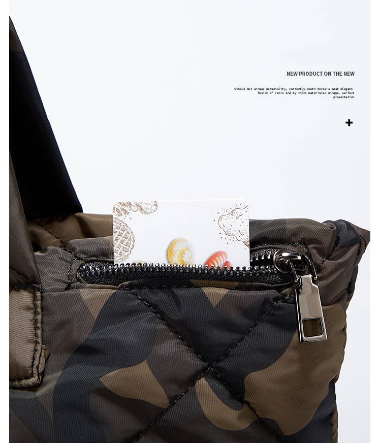 Puffer Tote & Crossbody