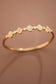 18K Gold Plated Waterproof Stainless Steel Bangle - 7726: S0OX3T7726