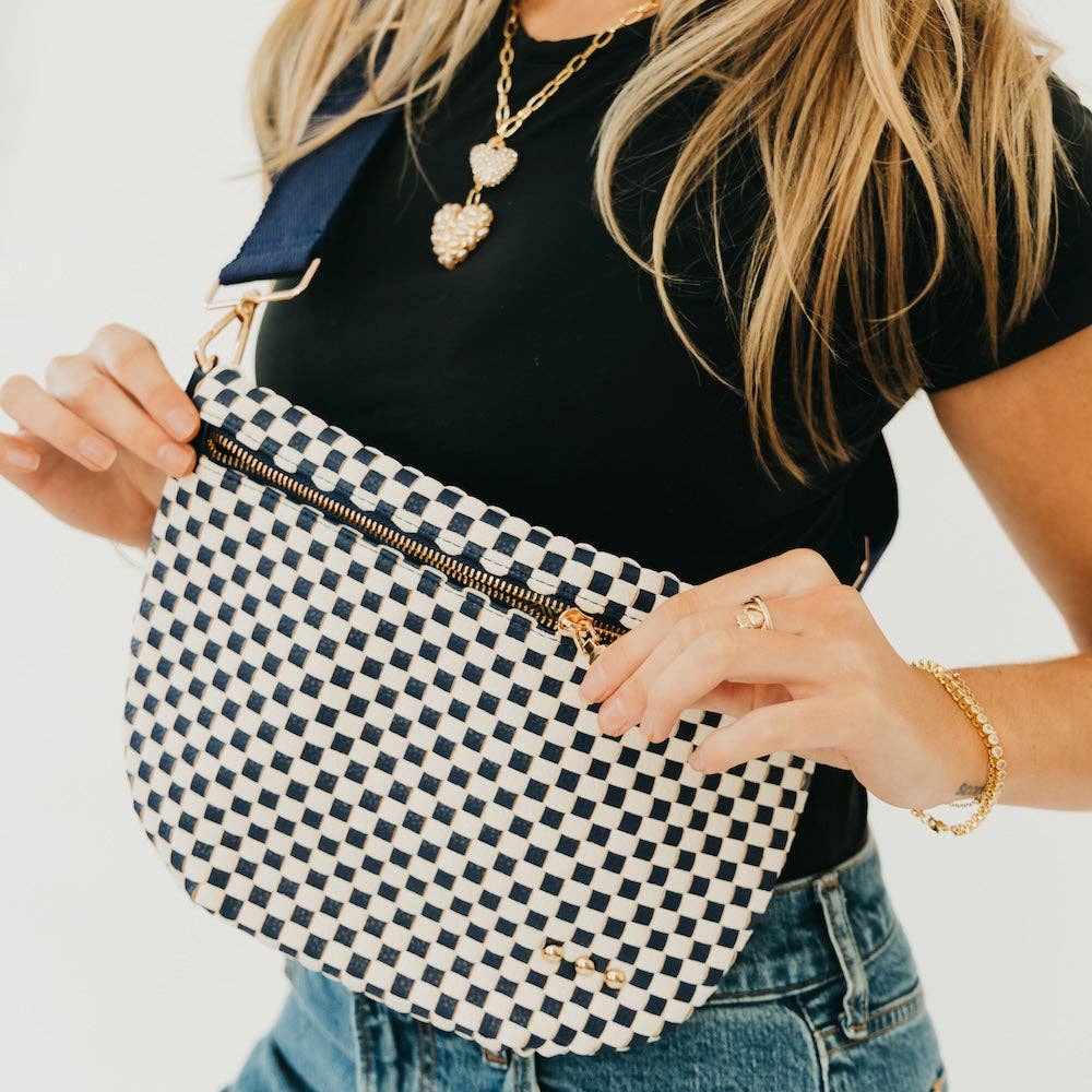 Westlyn Woven Bum Bag Wholesale -Brown