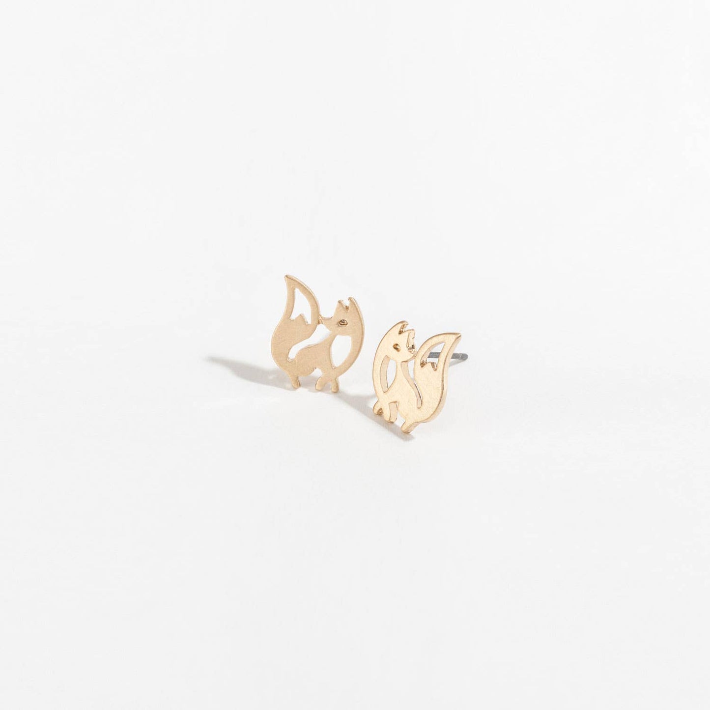 Stud Buds Fox Earrings