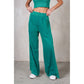 Halter Neck Crop Top and Pants Set