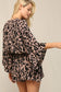 Leopard Printed Romper