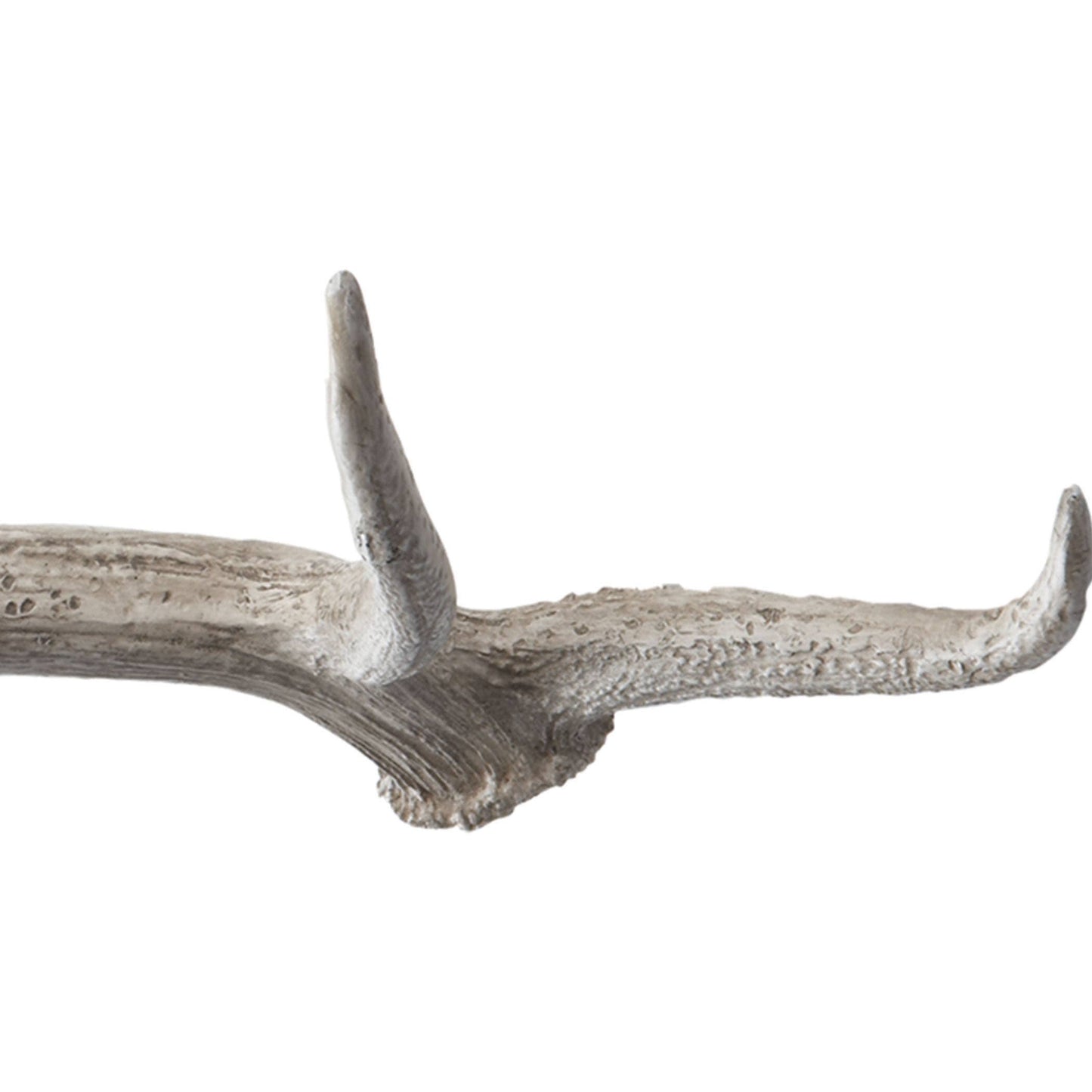 Weathered Resin Decorative Elk Antler