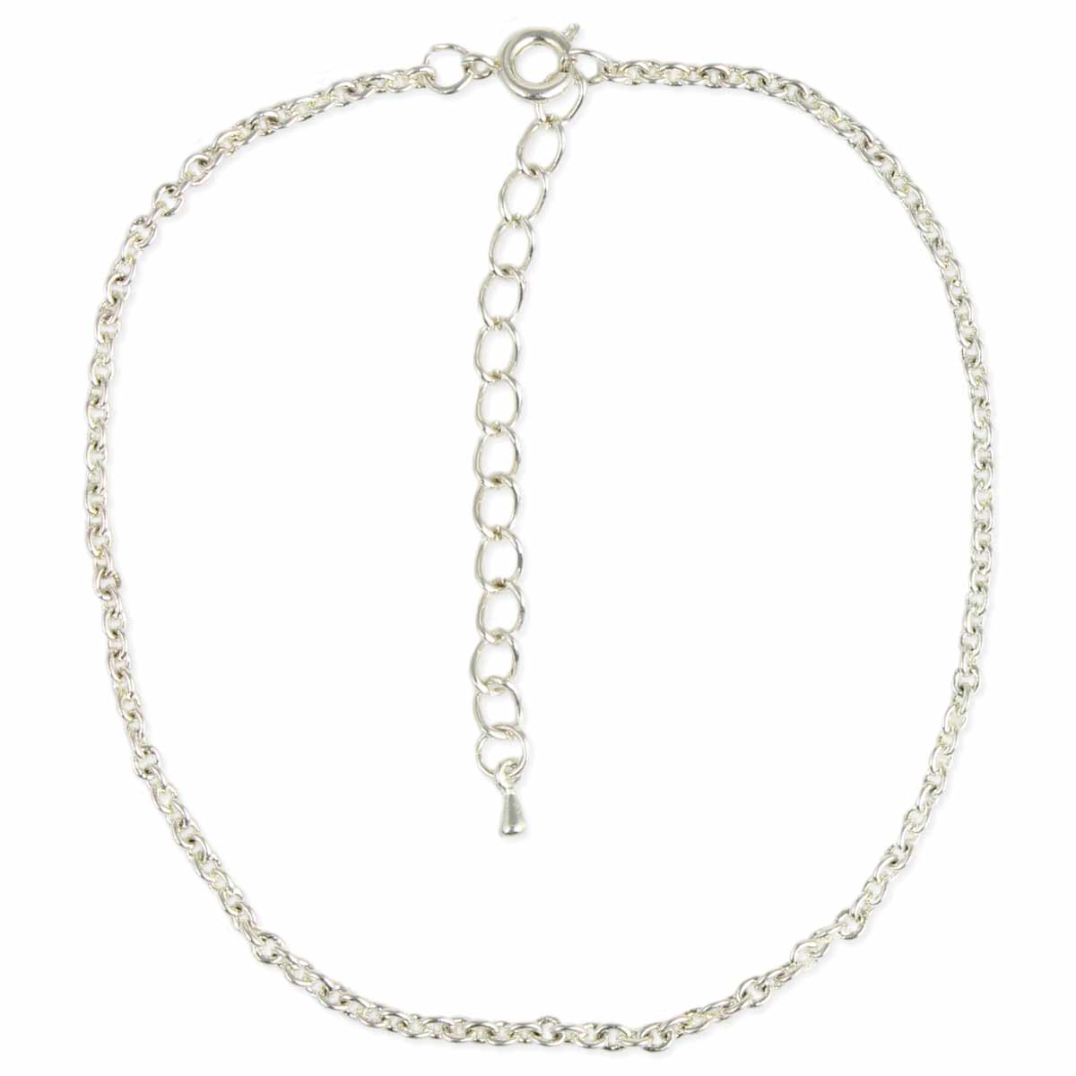 Silver Chain Anklet