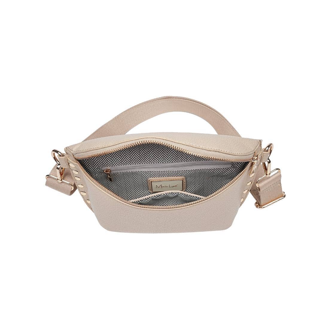 Gizelle Belt Bag: Stone