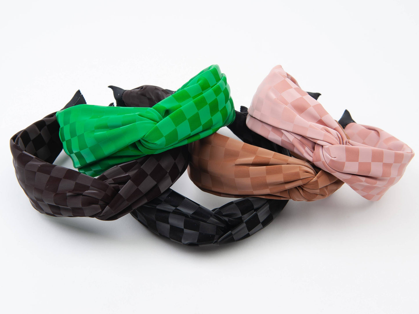 TWISTED CHECKERS HEADBANDS