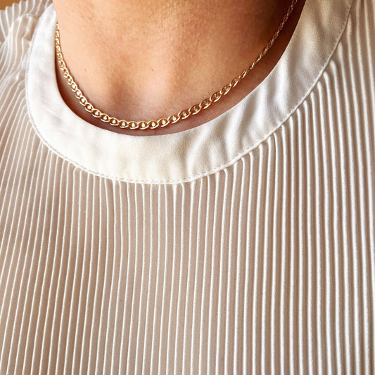 Fancy Mariner 18k Gold Filled Necklace