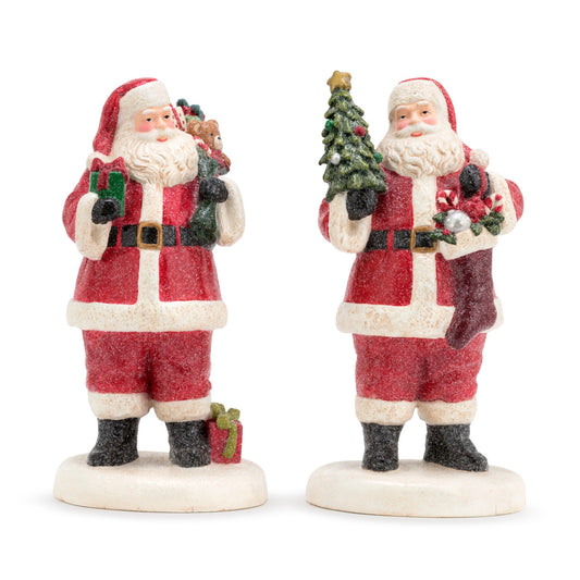 Santa Paper Pulp Figurines
