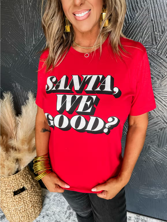 Santa, We Good? Tee