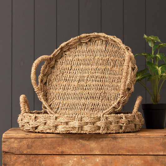 Braided Seagrass Trays