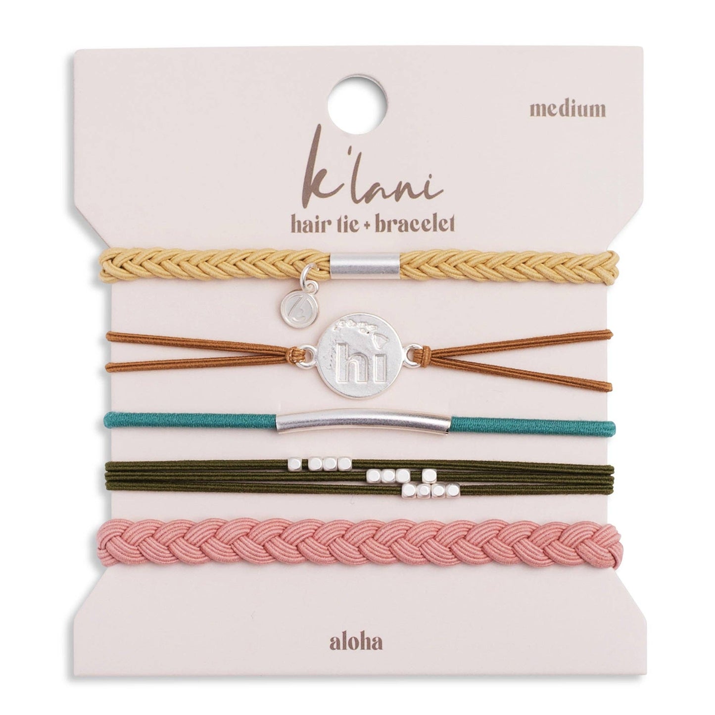 K'lani hair tie bracelet - Aloha