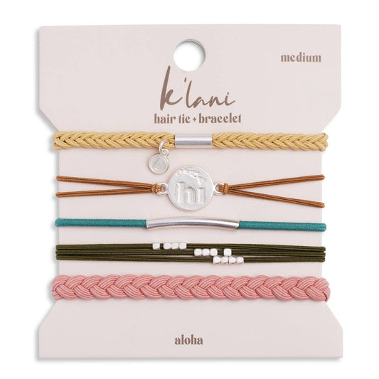 K'lani hair tie bracelet - Aloha