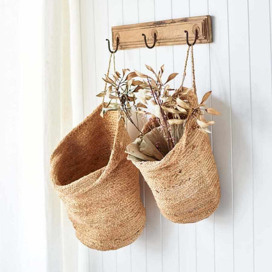 Jute Artisan Hanging Sack's