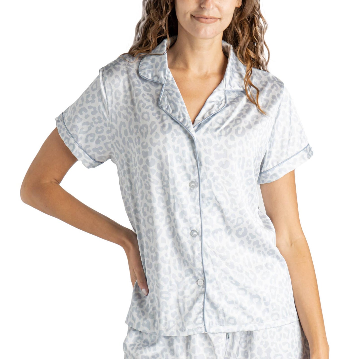 Beauty Sleep Satin Pajama Top