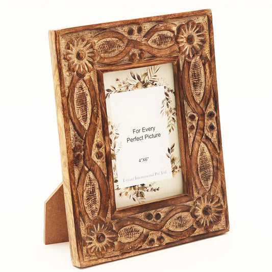 Carving Photo Frame 4'' x 6''