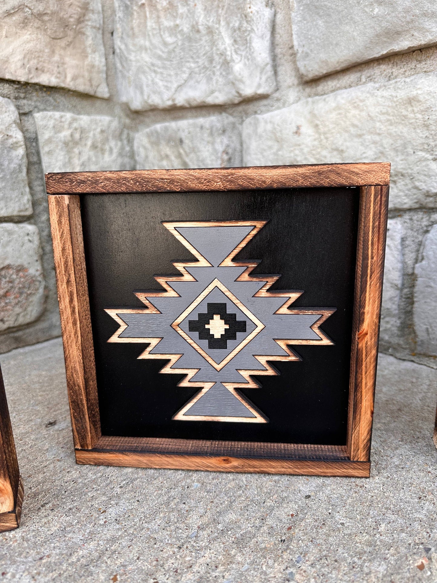 Aztec Wooden Sign