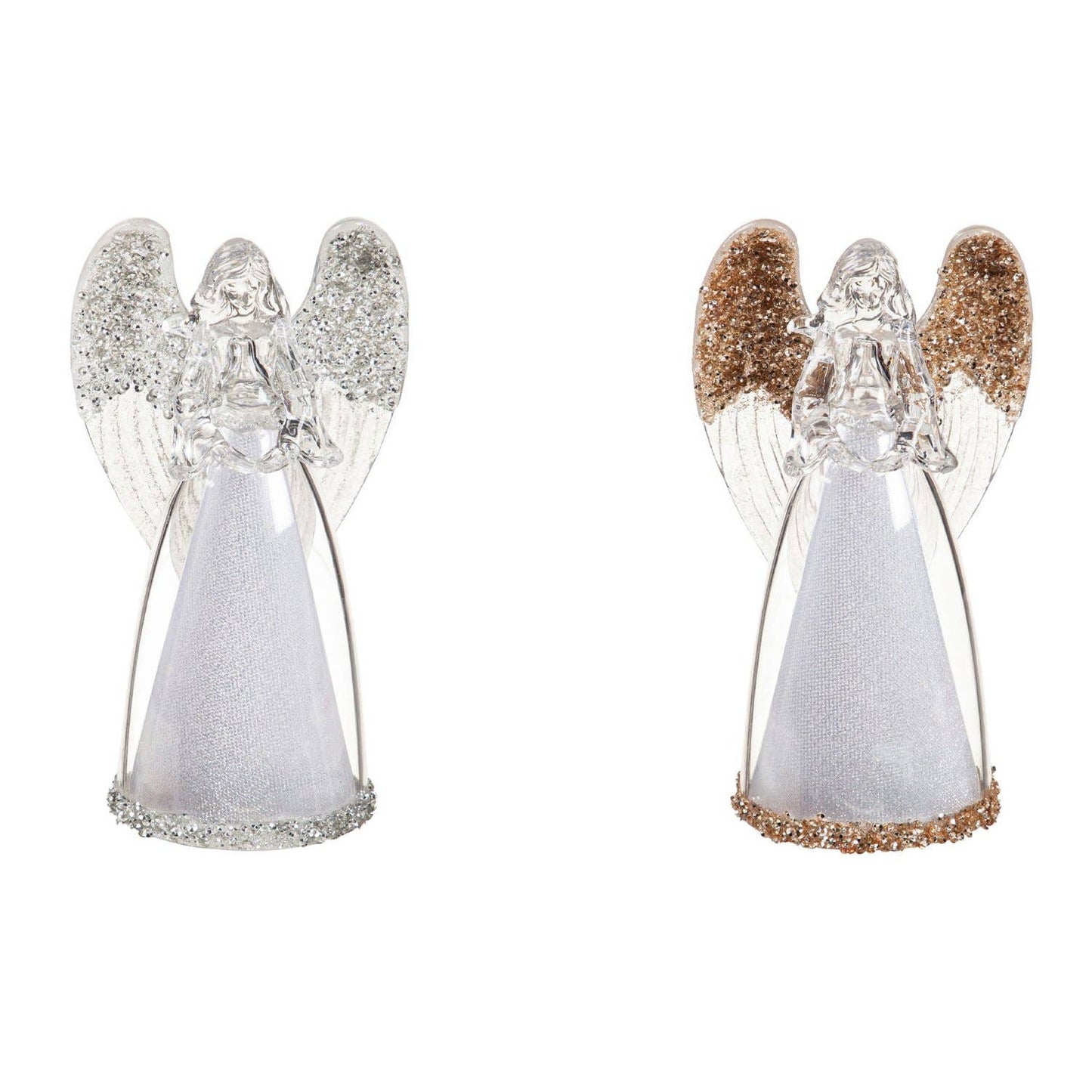 LED Acrylic Angel Table Decor