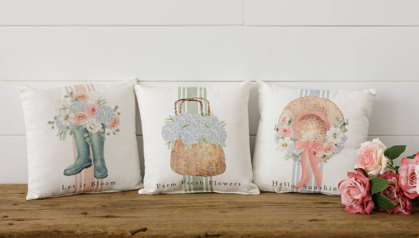 Mini Pillows - Spring Elements