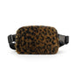 Sherpa Belt Bag | Sling Bag | Waist Bag: Leopard