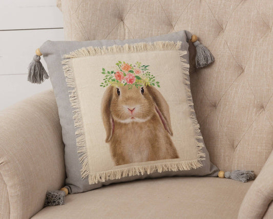 Pillow - Bunny In Bloom